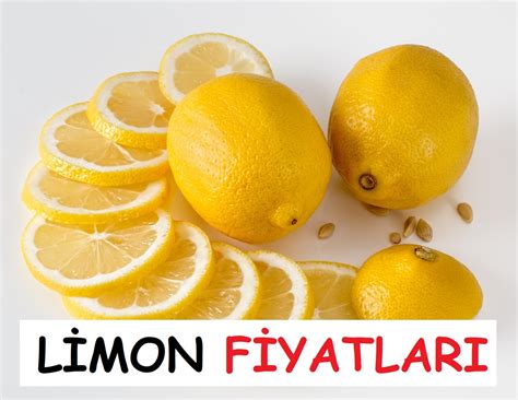 1 kilo limon kaç lira
